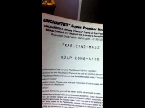 Uncharted 2 among thieves registration code pc